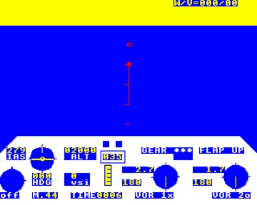 737 Flight Simulator (19xx)(Salamander)[a][FS7371] screen shot game playing